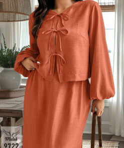 ست شومیز و دامن اسپورت مجلسی سایز بزرگ