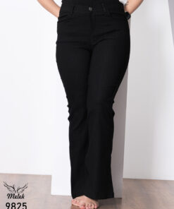 شلوار دمپا گشاد جیب دار فول کشی سایز بزرگ