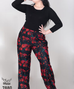 شلوار اسپورت راحتی کمر کشی سایز بزرگ