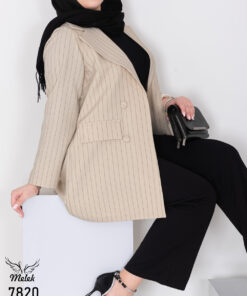 مانتو کتی شیک و دلبررر مجلسی یقه انگلیسی جیب نما سایز بزرگ