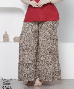 دامن شلواری اسپورت مجلسی کمر کشی سایز بزرگ