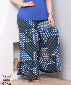 دامن شلواری اسپورت مجلسی کمر کشی سایز بزرگ