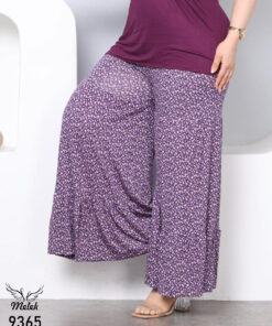 دامن شلواری اسپورت مجلسی کمر کشی سایز بزرگ