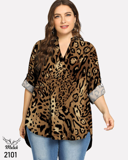 شومیز اسپورت مجلسی کاربردی شیییک و دلبررررر یقه ایستاده آستین پاگن دار سایز بزرگ