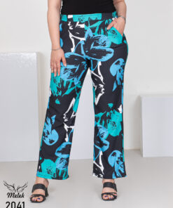 شلوار اسپورت مجلسی کمر کشی جیب دار سایز بزرگ