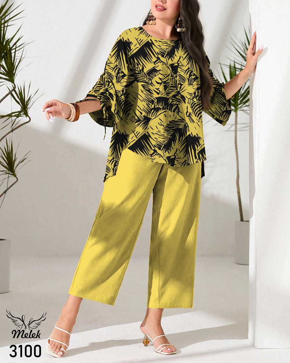 ست شومیز شلوار اسپورت مجلسی سایز بزرگ