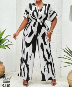 اورال اسپورت مجلسی یقه هفت آستین کیمونو پشت کمر کشی سایز بزرگ