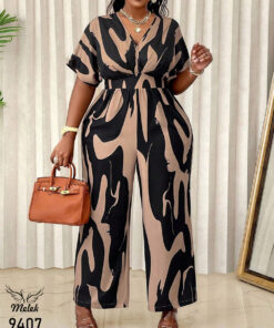 اورال اسپورت مجلسی یقه هفت آستین کیمونو پشت کمر کشی سایز بزرگ