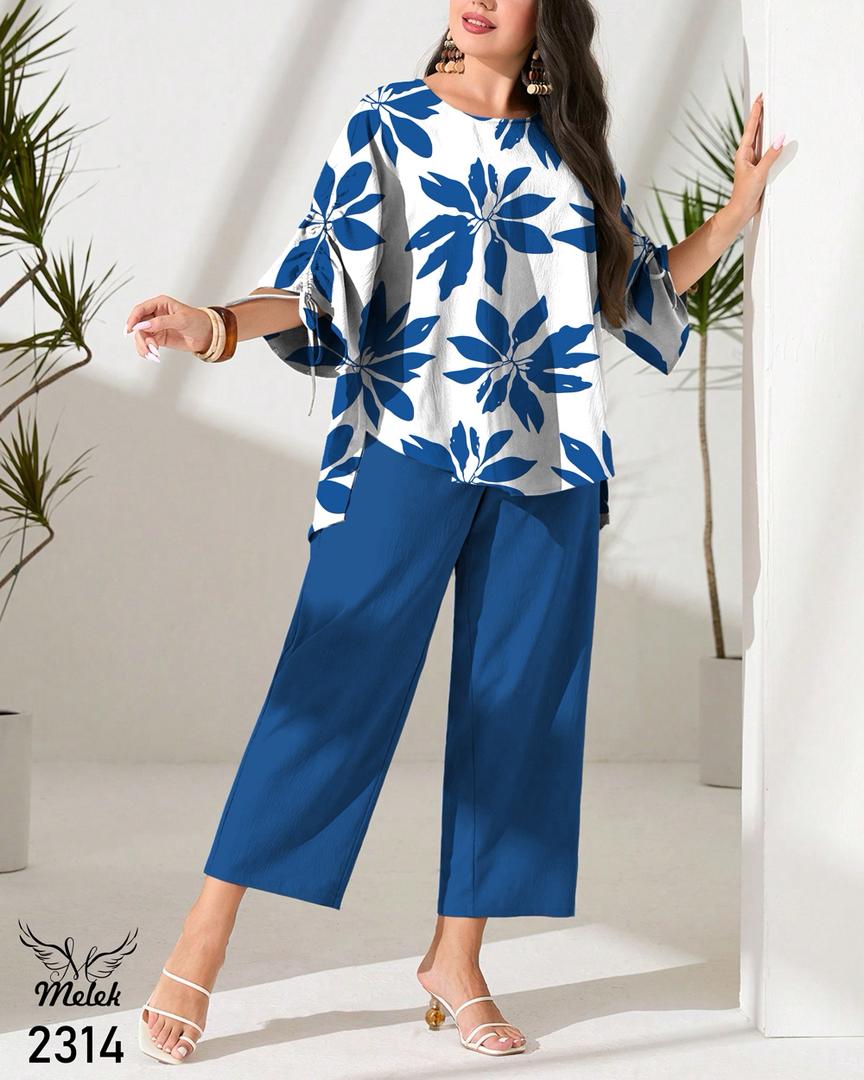 ست شومیز شلوار اسپورت مجلسی سایز بزرگ