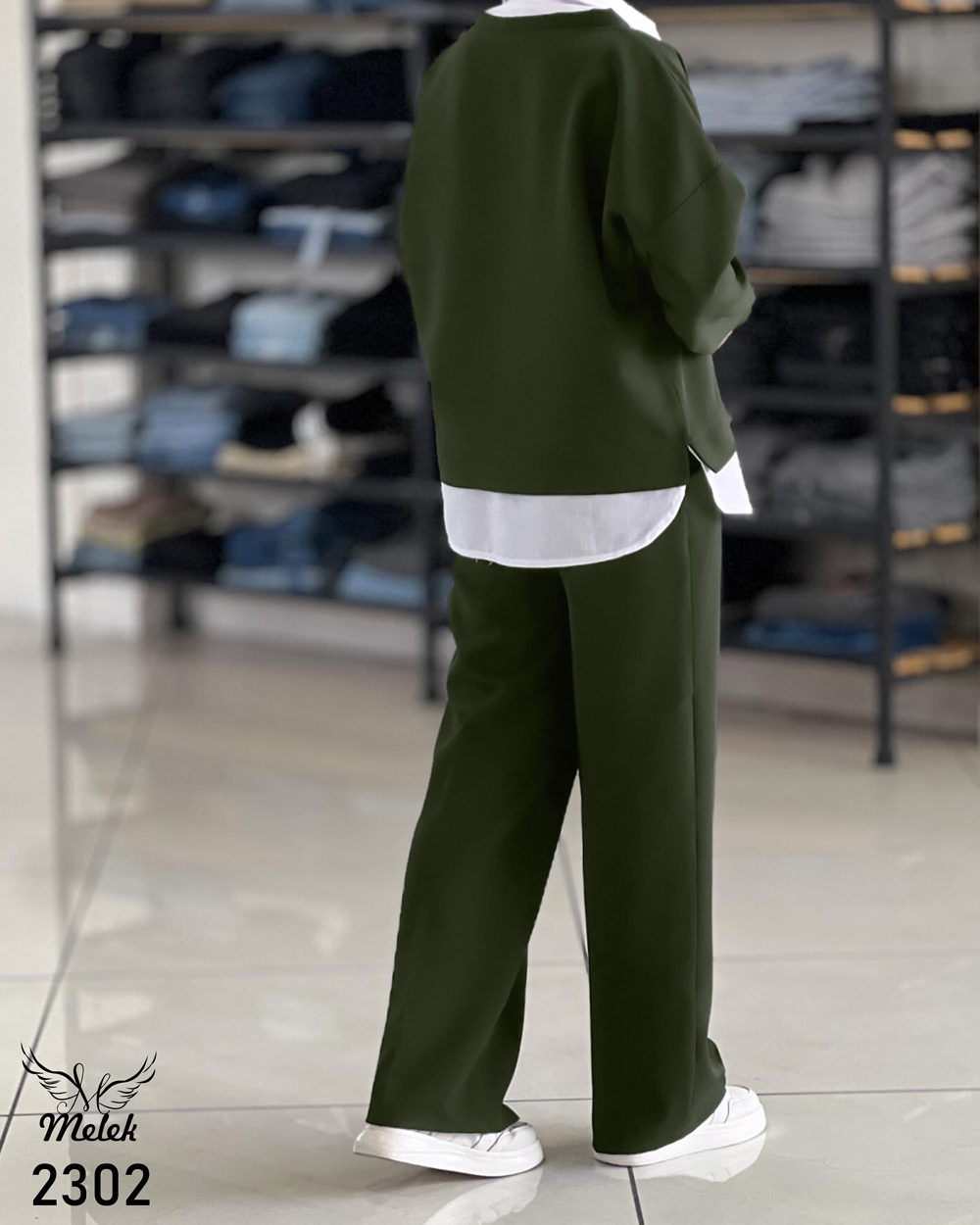 ست بلوز شلوار اسپورت مجلسی سایز بزرگ - غیر ژورنالی