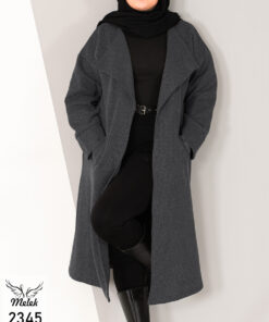 پالتو اسپورت مجلسی جلوباز آستین سرخود جیب دار سایز بزرگ