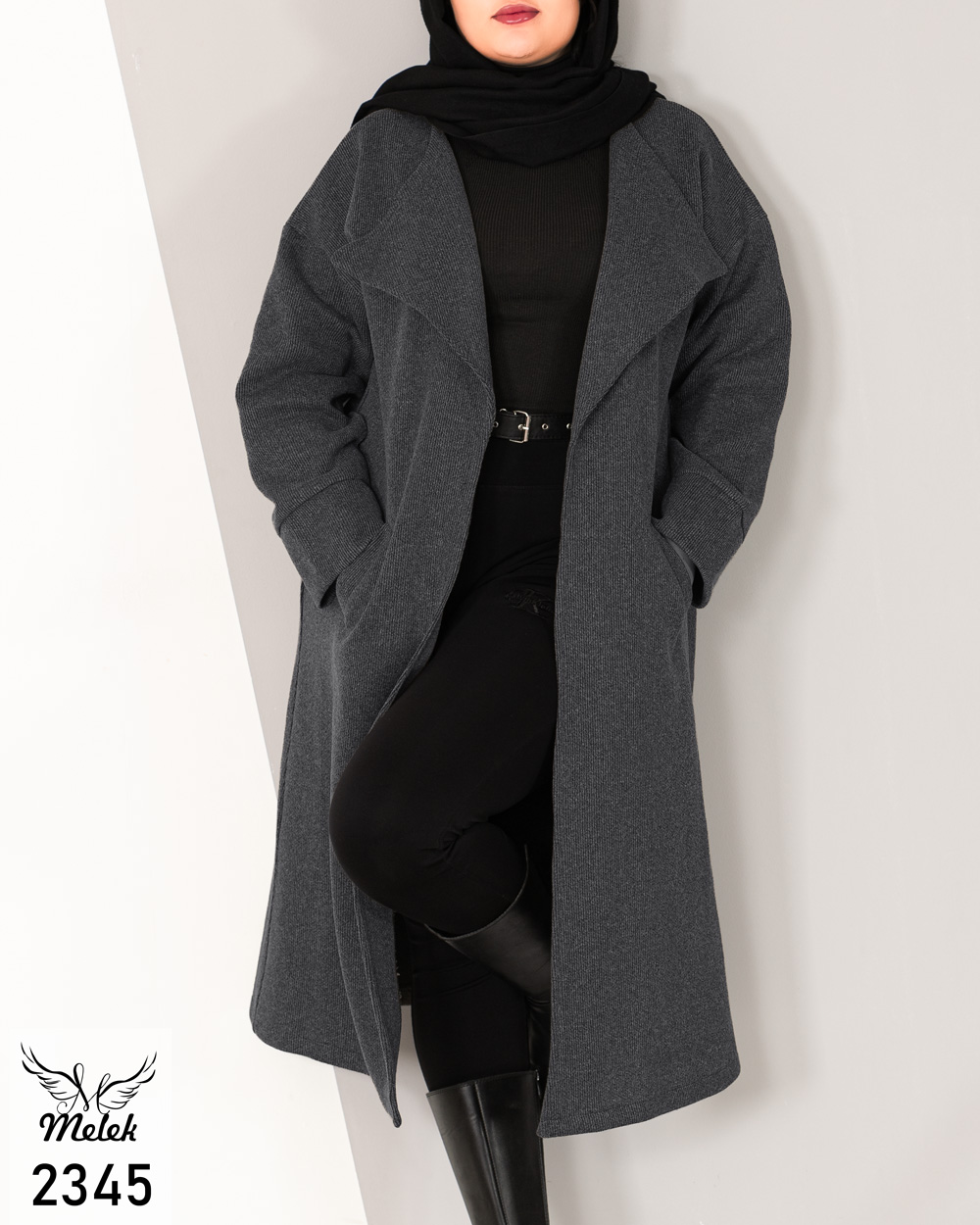 پالتو اسپورت مجلسی جلوباز آستین سرخود جیب دار سایز بزرگ - غیر ژورنالی