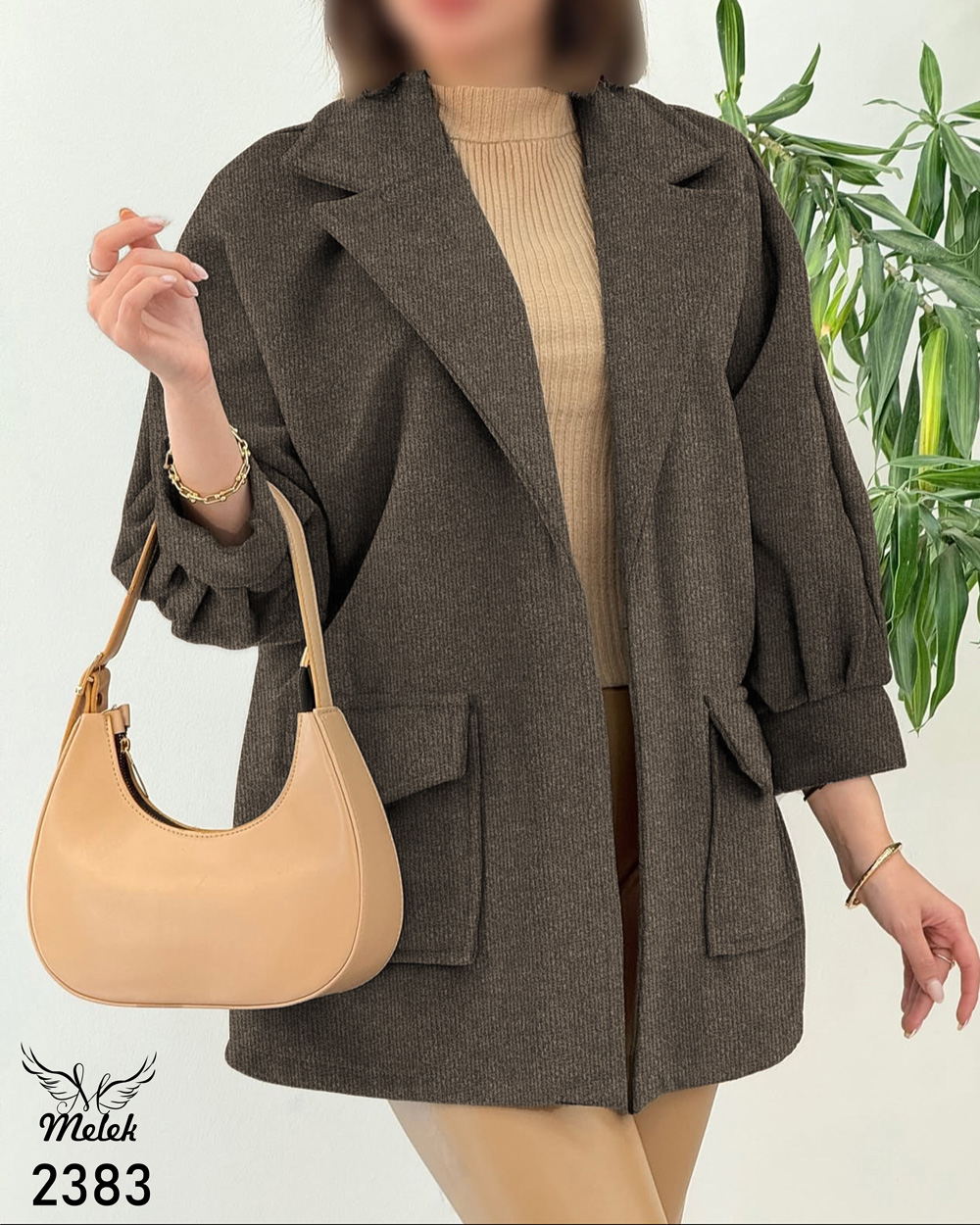 پاتو کتی اسپورت مجلسی یقه انگلیسی جلوباز دوجیب سایز بزرگ