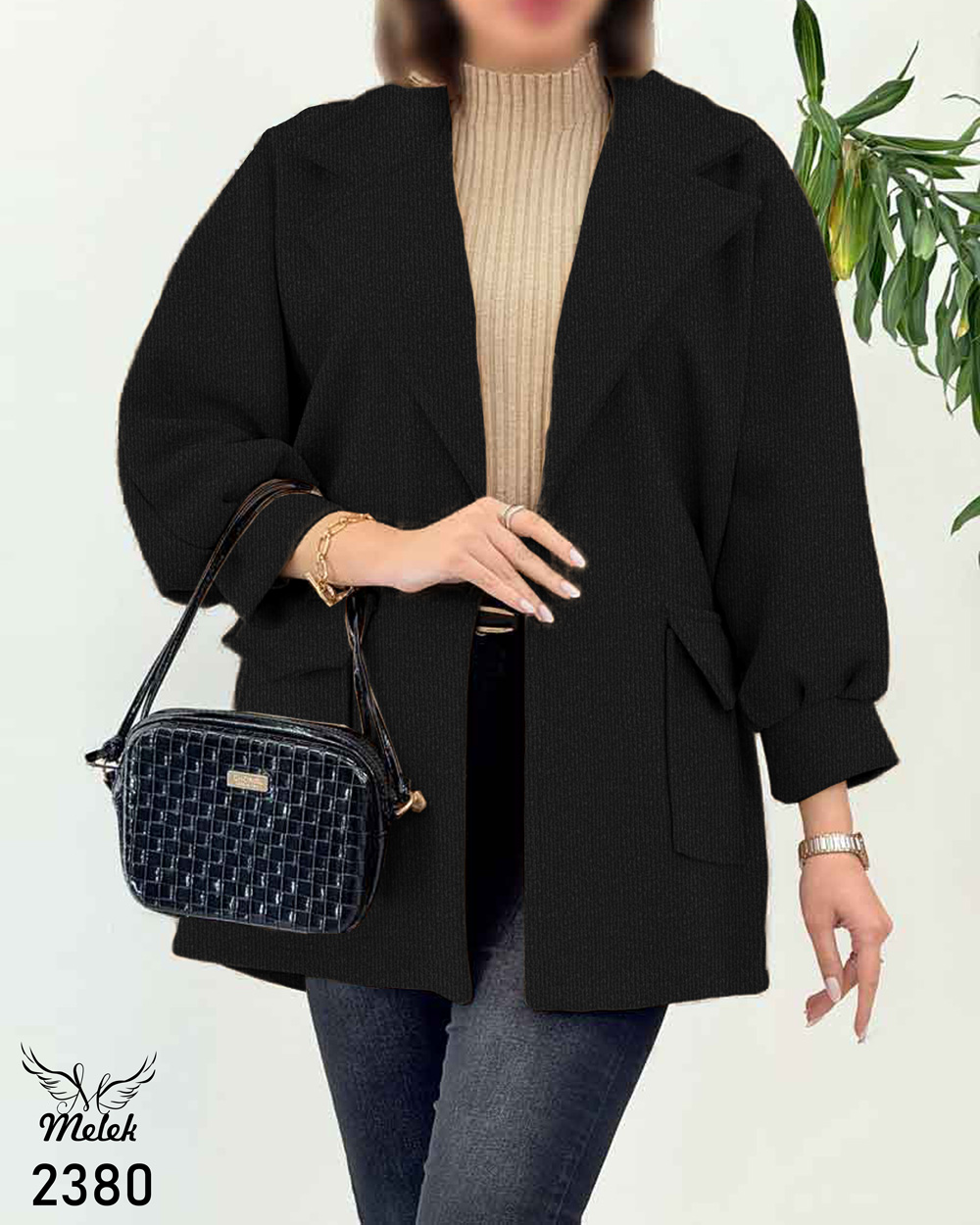 پاتو کتی اسپورت مجلسی یقه انگلیسی جلوباز دوجیب سایز بزرگ - غیر ژورنالی