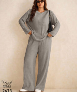 ست بلوز شلوار اسپورت راحتی سایز بزرگ