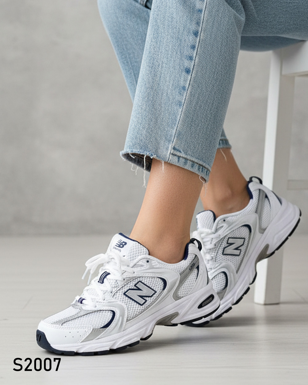 کتونی نیوبالانس ۵۳۰ اورجینال ویتنام New Balance 530 سایز بزرگ