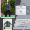 کت مجلسی یقه انگلیسی جلوباز جیب نما سایز بزرگ - چارت