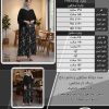 ست دوتکه سارافون و مانتو پانچ دنباله دار مجلسی سایز بزرگ - چارت