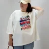 تیشرت باکسی سایز بزرگ flamingo
