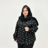 شومیز سایزبزرگ ابریشم - توپی